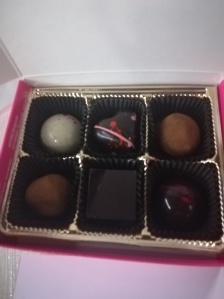 Pitter Patter Chocolate's Valentine's Day box.